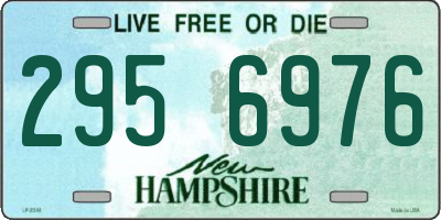 NH license plate 2956976
