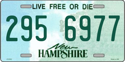 NH license plate 2956977