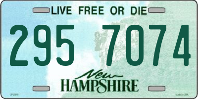 NH license plate 2957074