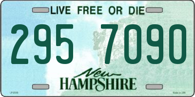 NH license plate 2957090