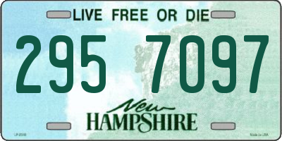 NH license plate 2957097