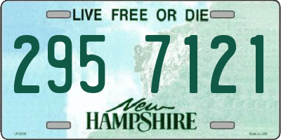 NH license plate 2957121