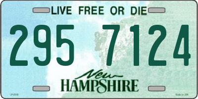 NH license plate 2957124
