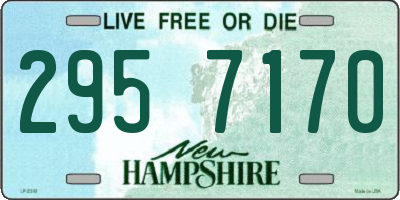 NH license plate 2957170