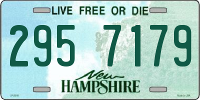 NH license plate 2957179