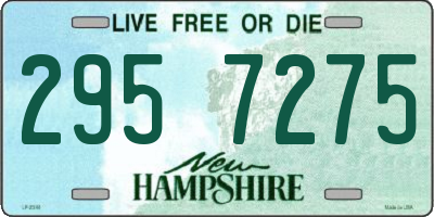 NH license plate 2957275