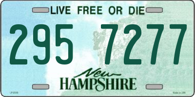 NH license plate 2957277