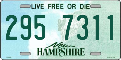 NH license plate 2957311