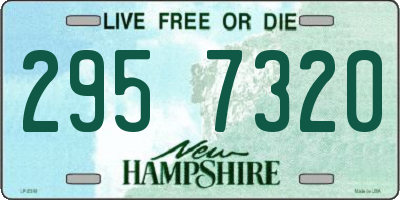 NH license plate 2957320