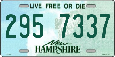 NH license plate 2957337