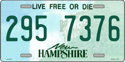 NH license plate 2957376