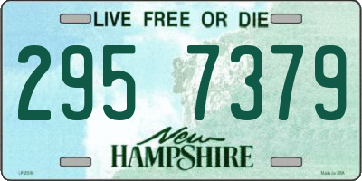 NH license plate 2957379