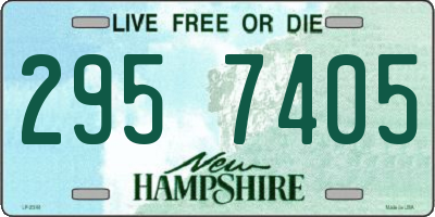 NH license plate 2957405