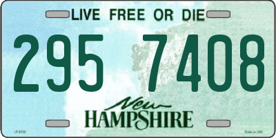 NH license plate 2957408