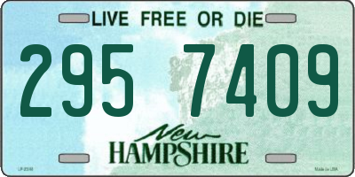 NH license plate 2957409