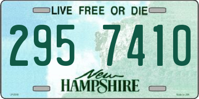 NH license plate 2957410