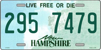 NH license plate 2957479