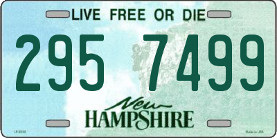 NH license plate 2957499