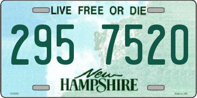 NH license plate 2957520