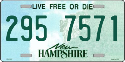 NH license plate 2957571