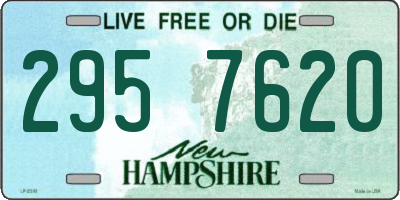 NH license plate 2957620