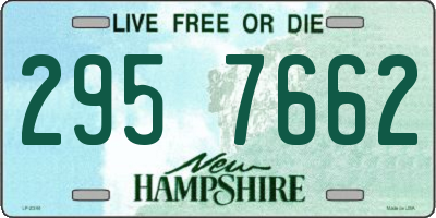 NH license plate 2957662
