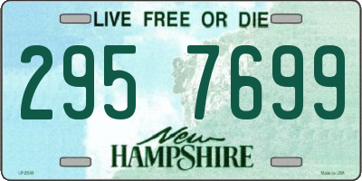 NH license plate 2957699