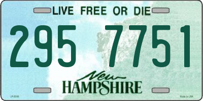NH license plate 2957751