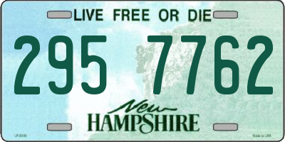 NH license plate 2957762