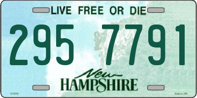 NH license plate 2957791