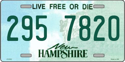 NH license plate 2957820