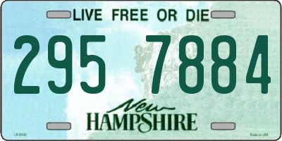 NH license plate 2957884