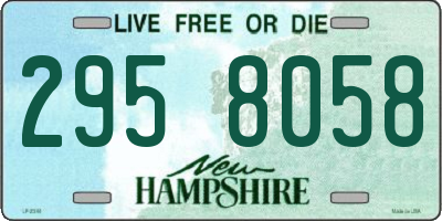 NH license plate 2958058