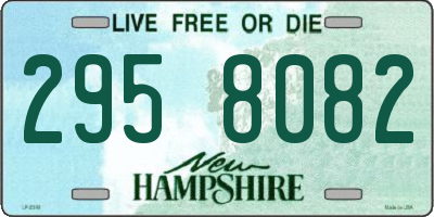 NH license plate 2958082