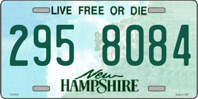 NH license plate 2958084