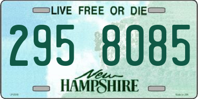NH license plate 2958085