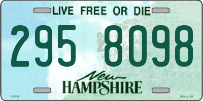 NH license plate 2958098