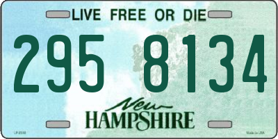 NH license plate 2958134