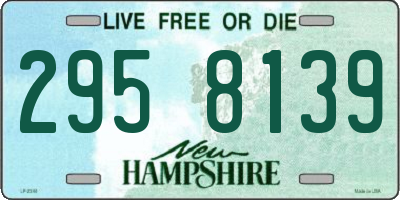 NH license plate 2958139