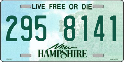 NH license plate 2958141