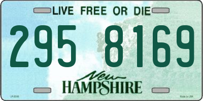 NH license plate 2958169