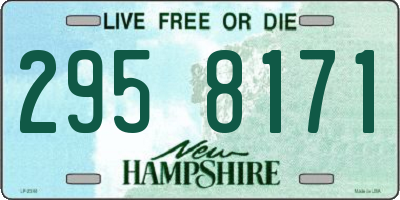 NH license plate 2958171