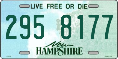 NH license plate 2958177