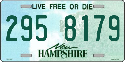 NH license plate 2958179