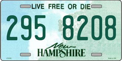 NH license plate 2958208