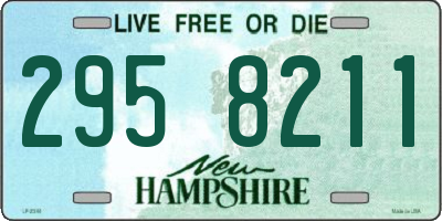 NH license plate 2958211