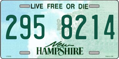 NH license plate 2958214