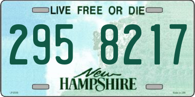 NH license plate 2958217
