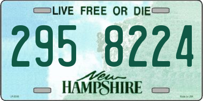 NH license plate 2958224
