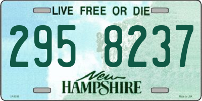 NH license plate 2958237